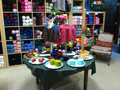 Periwinkle Sheep Yarn Tasting