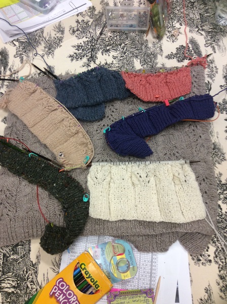 Some of the Knitting